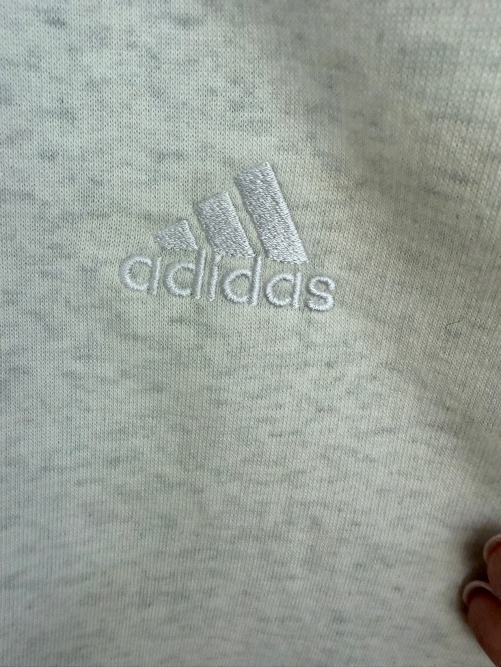 🤍NWOT Adidas Ladies Crew Neck Cropped Sweatshirt Sz Large $20.00 - Picture 2 of 4
